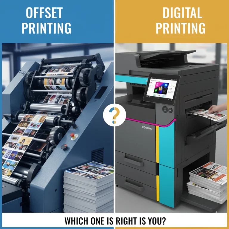 Offset vs Digital Printing: Which One is Right for You?